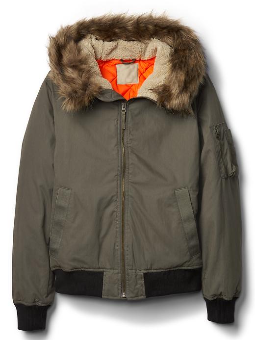 Image number 6 showing, ColdControl Max hooded bomber jacket