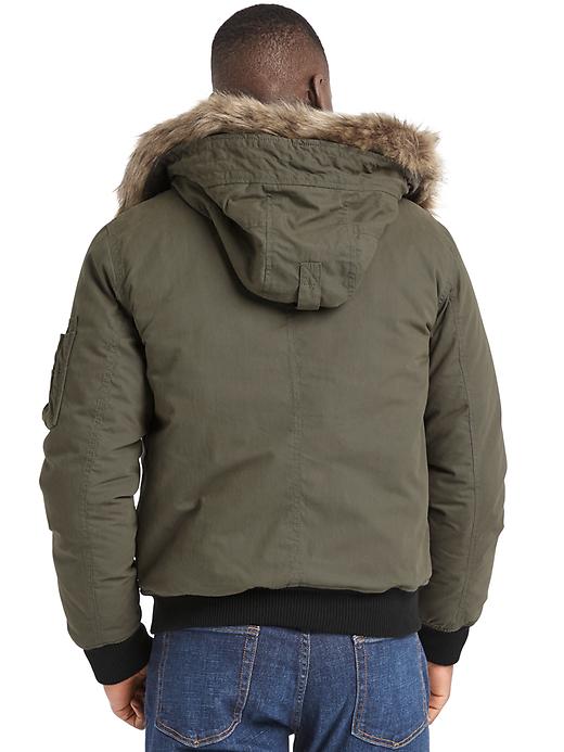 Image number 2 showing, ColdControl Max hooded bomber jacket