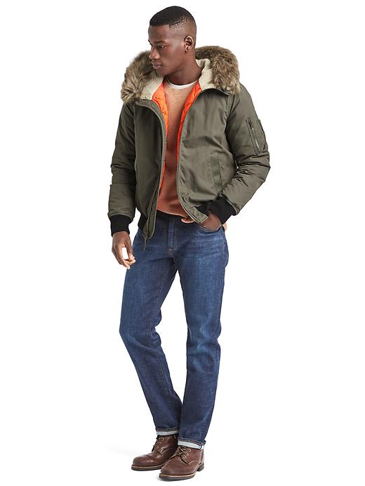 Image number 3 showing, ColdControl Max hooded bomber jacket