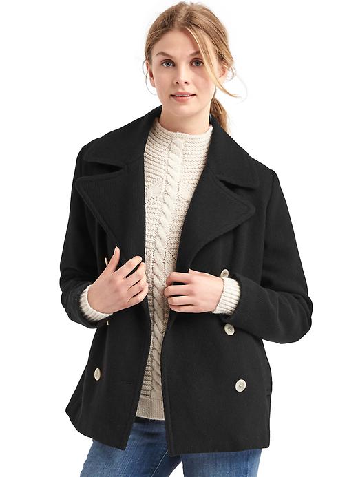 Image number 1 showing, Classic peacoat