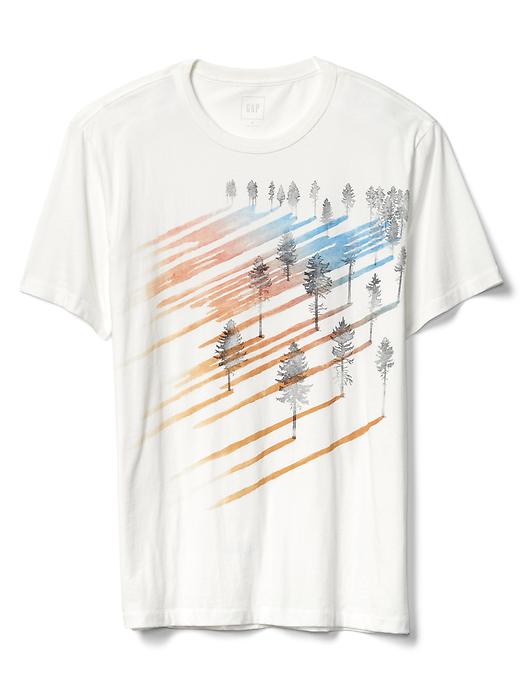 Image number 6 showing, Forest graphic tee