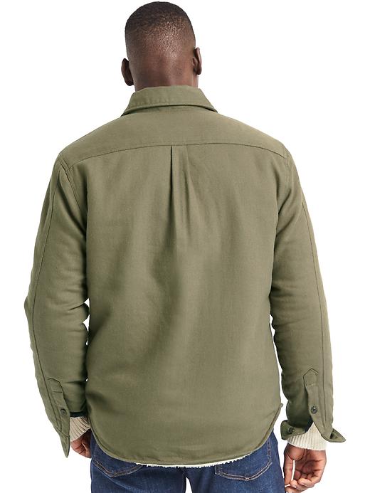 Image number 2 showing, Sherpa-lined shirt jacket