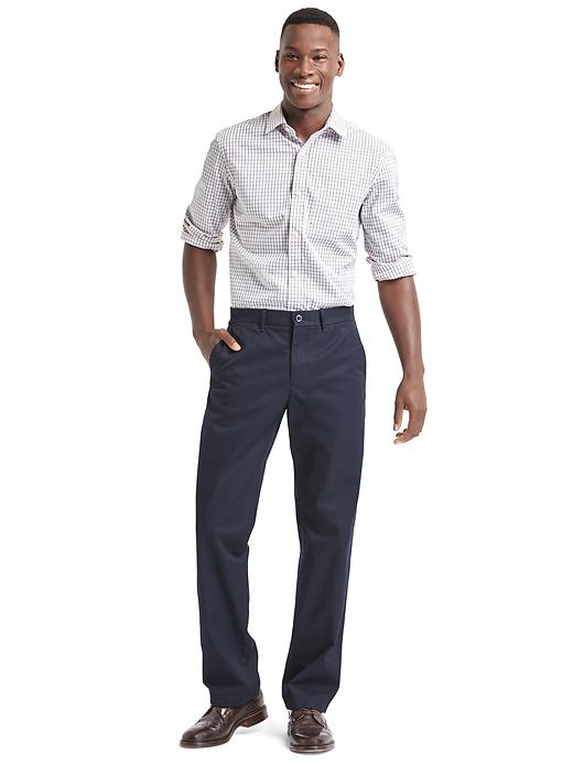 Image number 3 showing, Wrinkle-resistant tattersall standard fit shirt
