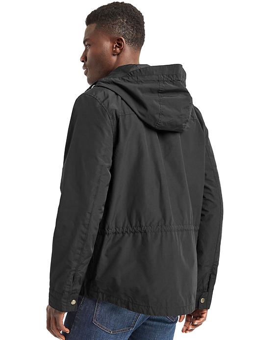 Image number 2 showing, Water-resistant hooded parka