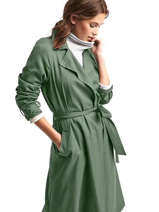 Image number 5 showing, TENCEL&#153 open-front trench