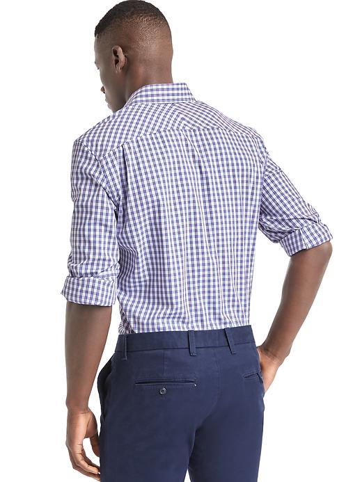 Image number 2 showing, Wrinkle-resistant box plaid standard fit shirt