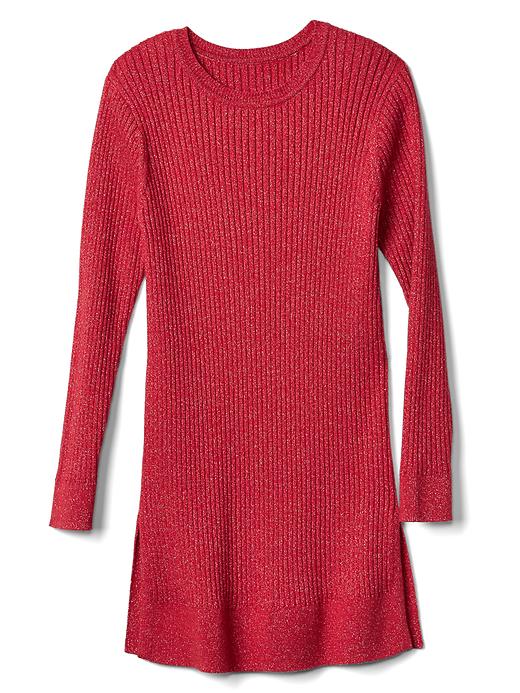 Image number 4 showing, Shimmer ribbed sweater tunic