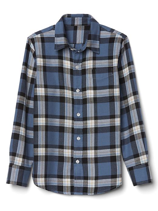 View large product image 1 of 1. Plaid flannel shirt
