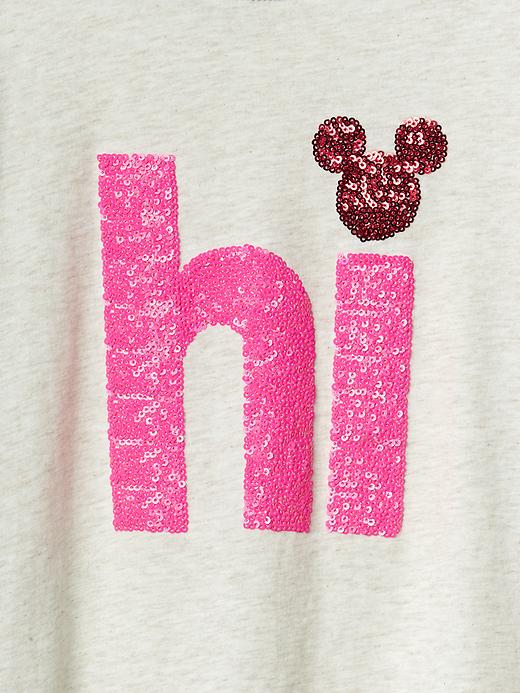 Image number 3 showing, GapKids &#124 Disney Mickey Mouse and Minnie Mouse sequin graphic tee