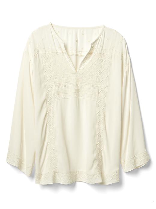 Image number 6 showing, Flowy embroidered top