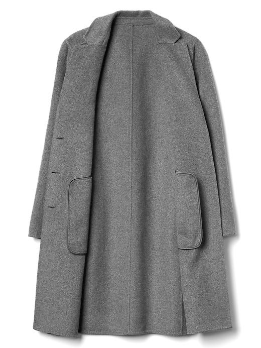 Image number 7 showing, Double-face car coat
