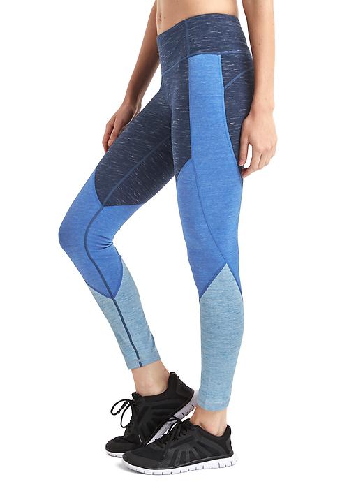 Image number 3 showing, gFast performance cotton colorblock leggings