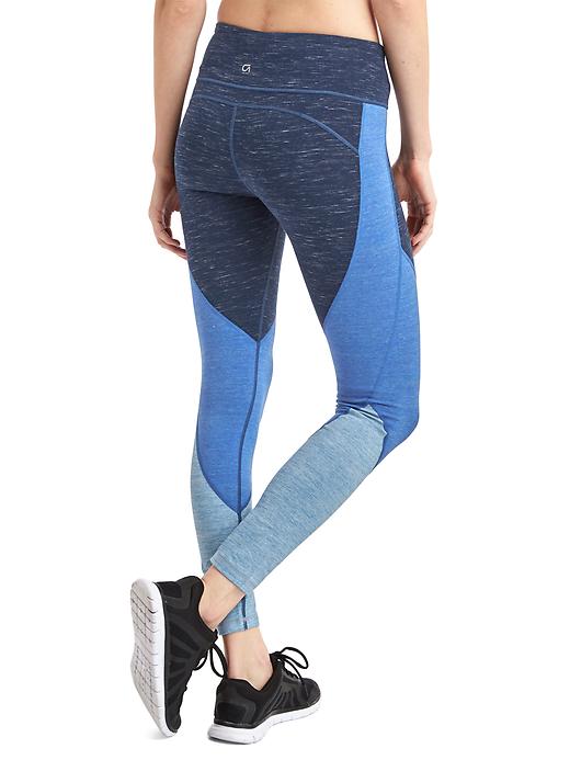Image number 2 showing, gFast performance cotton colorblock leggings