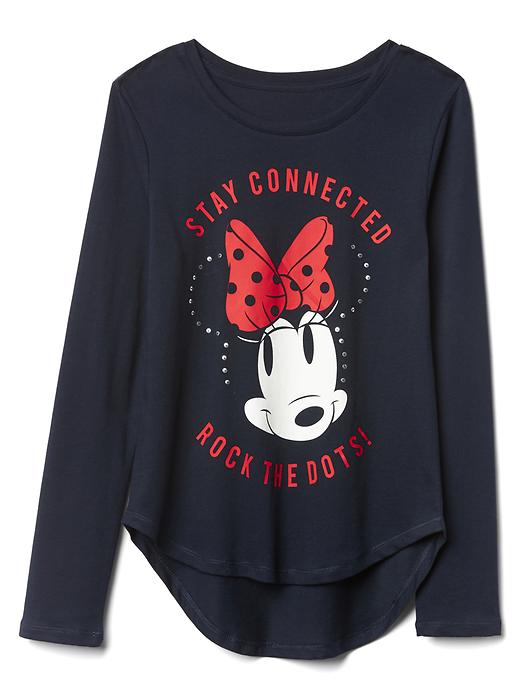 Image number 4 showing, GapKids &#124 Disney Mickey Mouse and Minnie Mouse sequin graphic tee