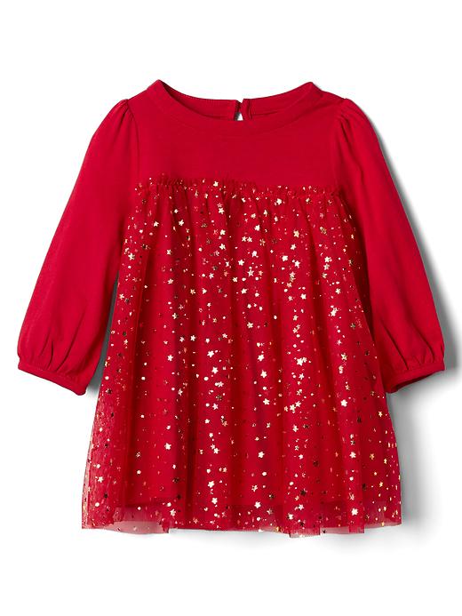 Image number 1 showing, Sparkle Star Tulle Dress