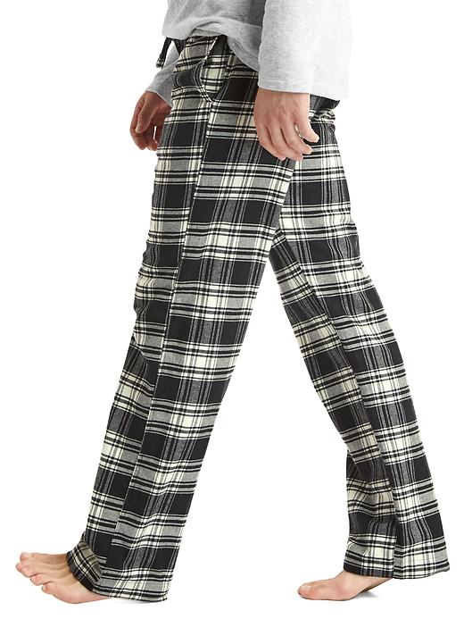 Image number 4 showing, Flannel plaid PJ pants