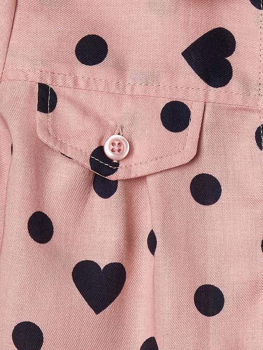 Image number 3 showing, Heart and dots shirt