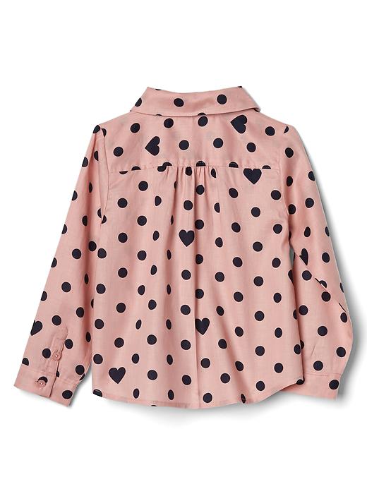 Image number 2 showing, Heart and dots shirt
