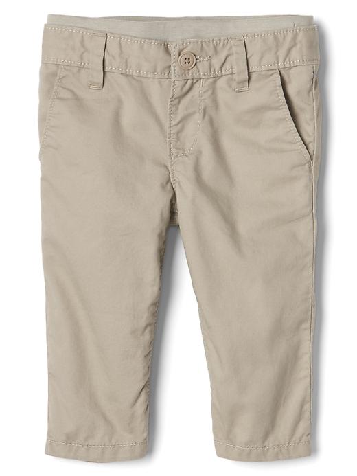 Image number 1 showing, Pull-on khakis
