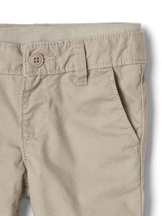 Image number 3 showing, Pull-on khakis