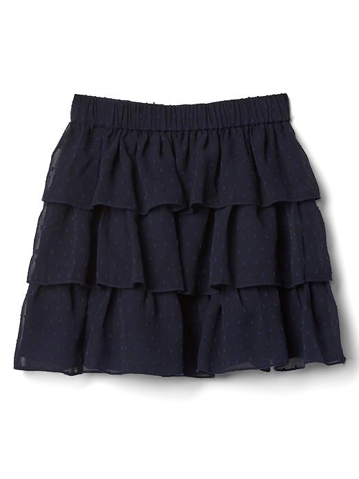 Image number 1 showing, Dotty tiered flippy skirt
