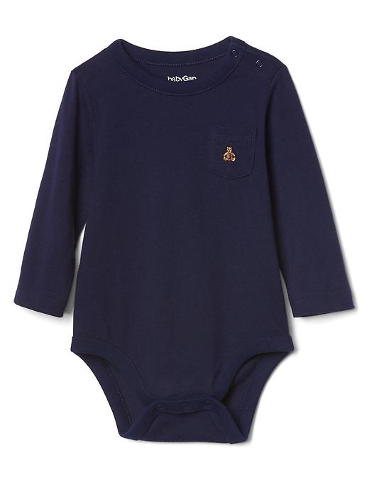 Brannan pocket bodysuit Gap