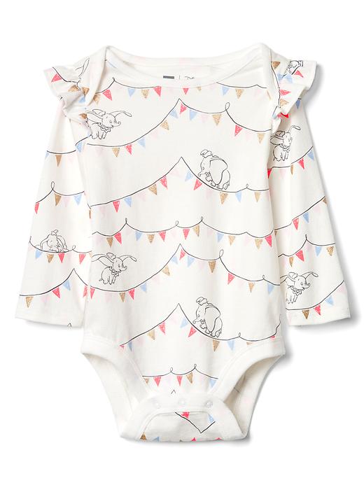 Image number 1 showing, babyGap &#124 Disney Baby long sleeve flutter bodysuit