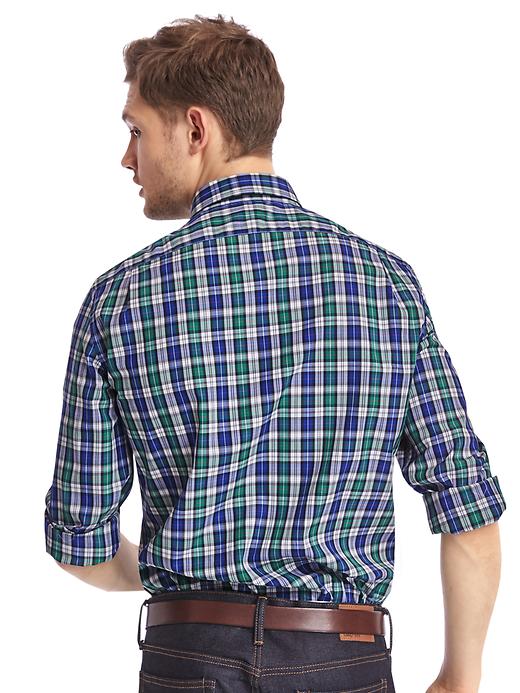 Image number 2 showing, Supima cotton plaid standard fit shirt