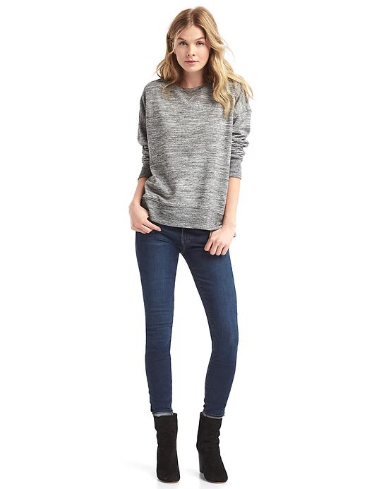 Image number 3 showing, Slouchy pullover sweatshirt