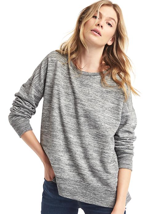 Image number 5 showing, Slouchy pullover sweatshirt