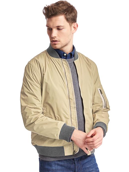 View large product image 1 of 1. Lightweight bomber jacket