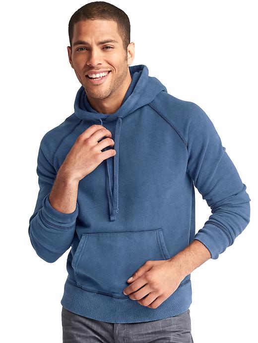 View large product image 1 of 1. Fleece pullover hoodie