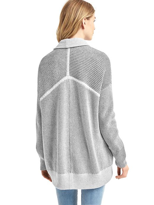 Image number 2 showing, Open-front shaker cardigan