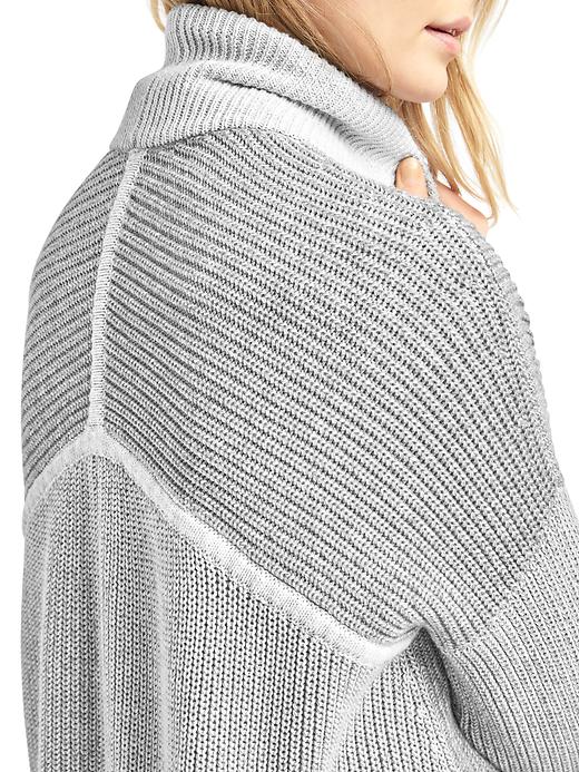 Image number 3 showing, Open-front shaker cardigan