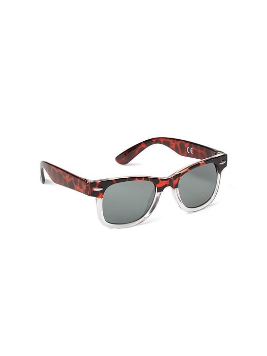 View large product image 1 of 1. Cheetah retro sunglasses