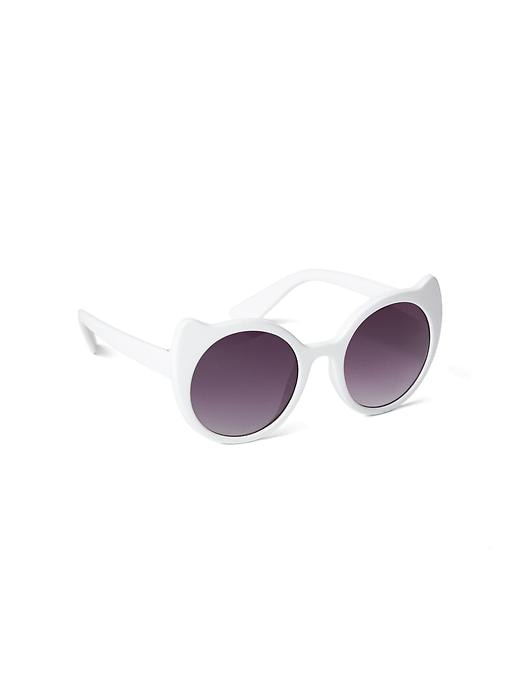 View large product image 1 of 1. Cat ear sunglasses