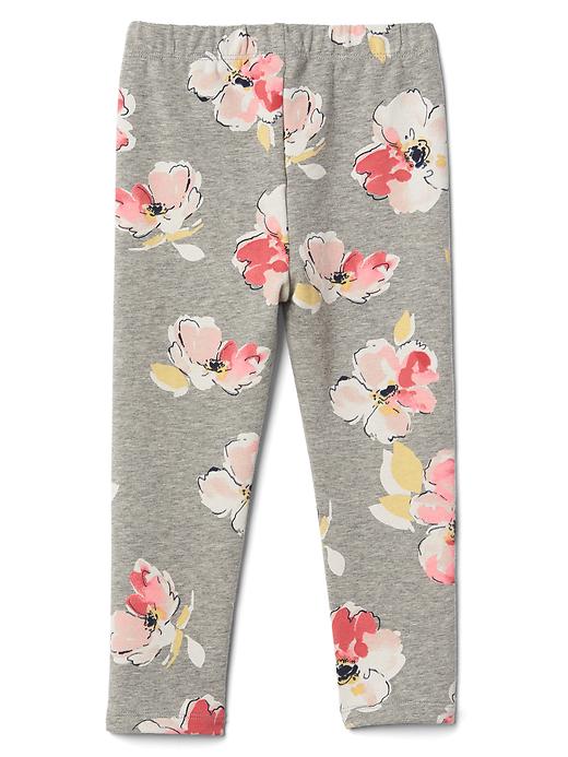 Image number 2 showing, Floral soft terry leggings