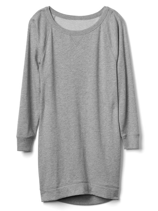 Image number 6 showing, French terry sweatshirt dress
