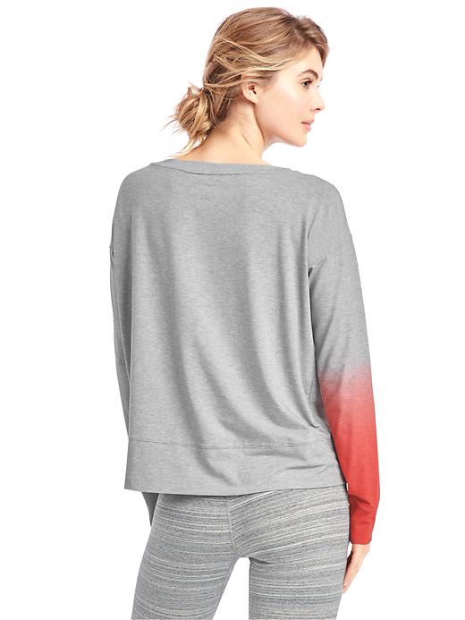 View large product image 2 of 6. GapFit Breathe ombré pullover sweatshirt