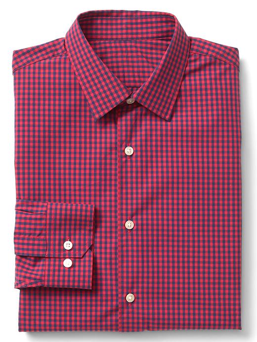 Image number 7 showing, Supima cotton gingham standard fit shirt