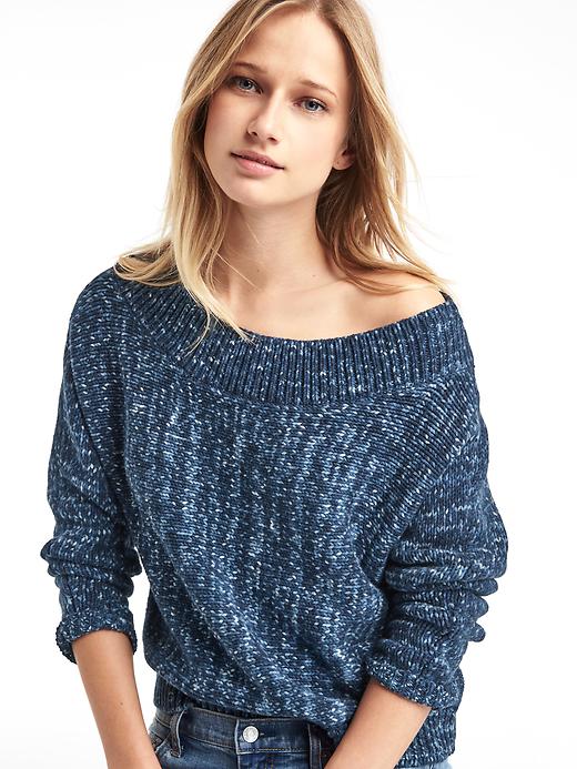 Image number 5 showing, Cozy dolman sleeve sweater