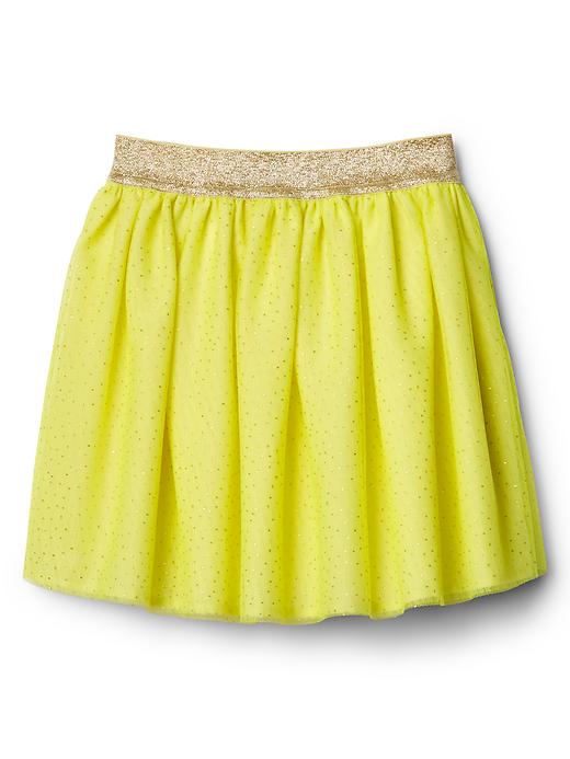 View large product image 1 of 1. Shimmer neon tulle skirt