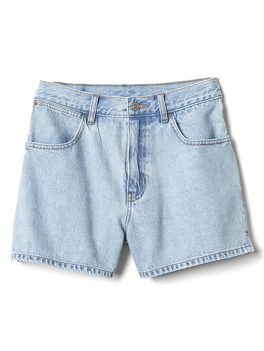 Image number 6 showing, The archive re-issue classic fit high rise denim shorts