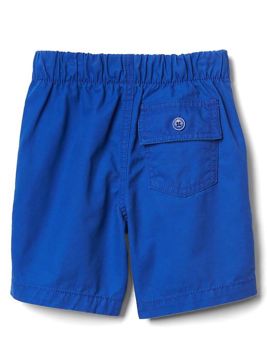 Image number 2 showing, Twill pull-on shorts