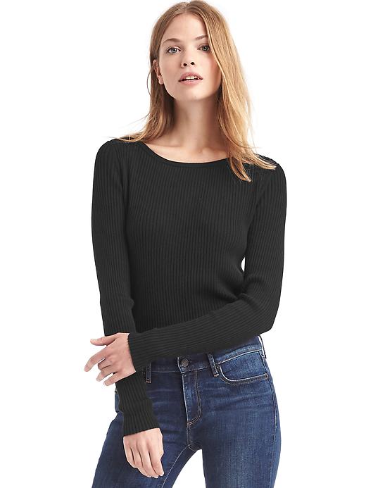 Image number 7 showing, Soft ribbed sweater