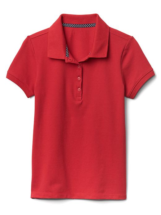 Image number 1 showing, Solid pique polo
