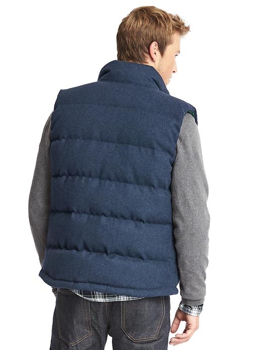 Image number 2 showing, ColdControl Max wool blend puffer vest