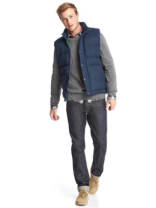 Image number 3 showing, ColdControl Max wool blend puffer vest