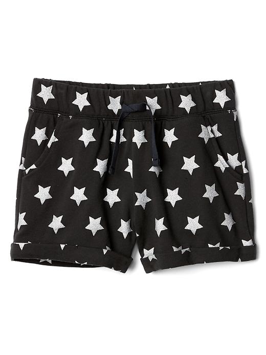 View large product image 1 of 1. Rolled terry shorts