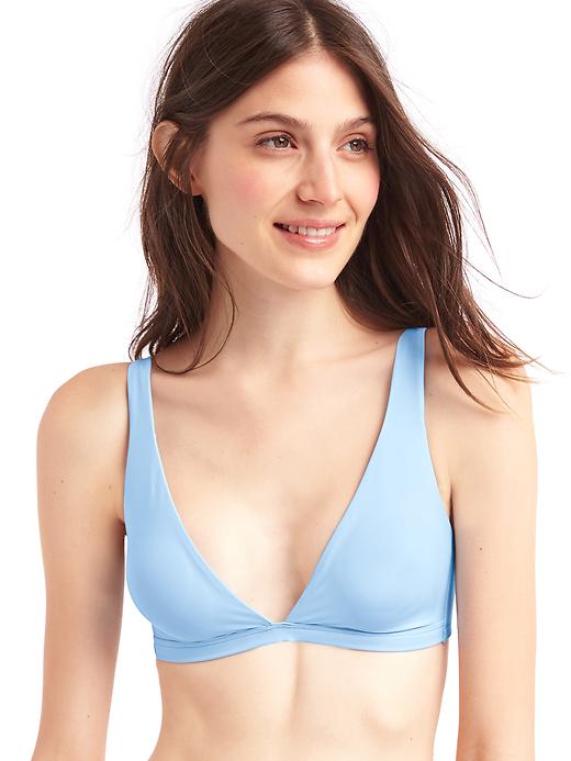 View large product image 1 of 1. Unlined wireless bra